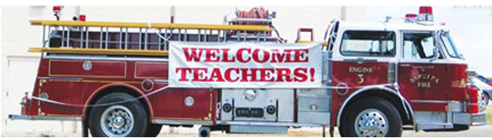 Firetruck Banner